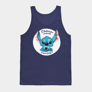 Stitch - Ohana means Family ! Tank Top